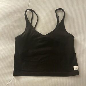 Vuori black heather tank